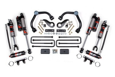 2020-24 Silverado/Sierra 2500/3500 (w/o overload leafs) 3 inch UCA Suspension Lift kit with FOX 2.5 Perf Elite Shocks
