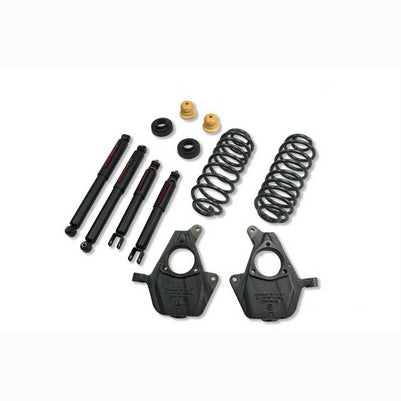 2000-06 Avalanche w/o OE premium shocks (2wd/4wd) 2 inch Front/2 or 3 inch Rear lowering kit with ND2 shocks