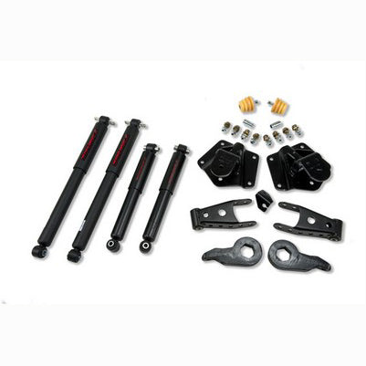 1995-99 Tahoe/Yukon (4WD,4DR) 1992-94 Blazer (4WD,4DR) 1 inch or 3 inch F/3 inch R drop w/shocks Lowering Kit