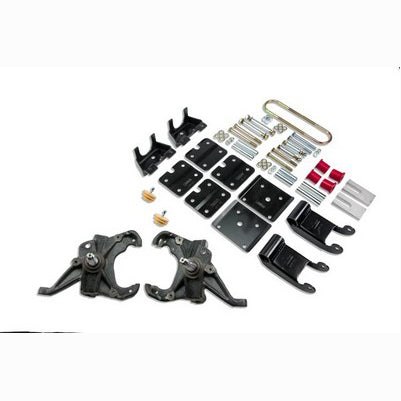 1995-02 Astro/Safari (2WD, with OE Steel Leaf) 2 inch F/3.5 inch R drop W/O Shocks Lowering Kit