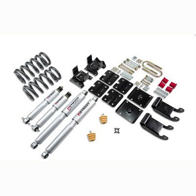 1985-95 Astro/Safari (2WD, with OE Composite Leaf) 2.5 inch F/2.5 inch R drop ,Lowering Kit, With Sp Shocks