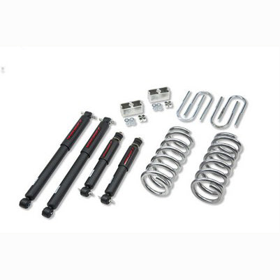 1996-03 Isuzu Hombre 4 cyl. (2WD) 1 inch F/2 inch R drop w/shocks Lowering Kit