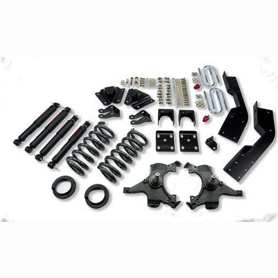1992-94 Suburban Half Ton (2WD) 4 inch or 5 inch F/7 inch R drop w/shocks Lowering Kit