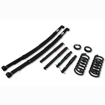 1992-98 Suburban 3/4 Ton (2WD) 2 inch or 3 inch F/3 inch R drop w/shocks Lowering Kit