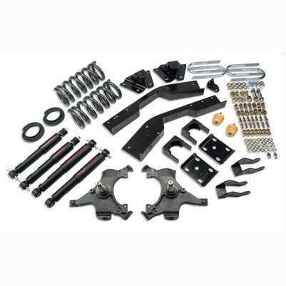 1992-94 Suburban 3/4 Ton (2WD) 4 inch or 5 inch F/7 inch R drop w/shocks Lowering Kit