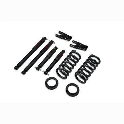 1995-99 Tahoe/Yukon (4DR only) 2 inch or 3 inch F/2 inch R drop w/shocks Lowering Kit