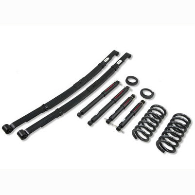 1995-99 Tahoe/Yukon (2DR only) 2 inch or 3 inch F/3.5 inch R drop w/shocks Lowering Kit