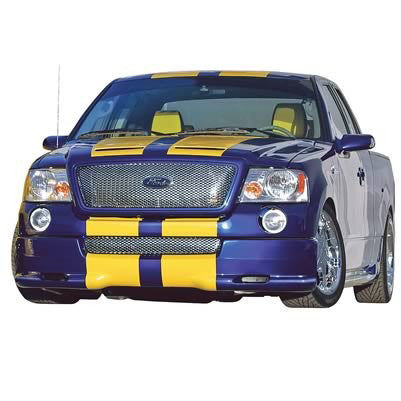 2004-05 F150 stainless steel valence grill insert, Speed Grille