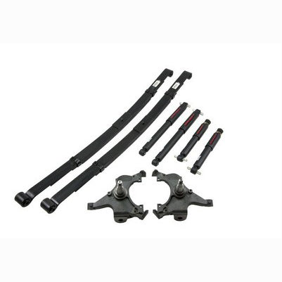 1995-98 Suburban (2WD, 3/4 Ton) 2inch F/3 inch R drop w/shocks