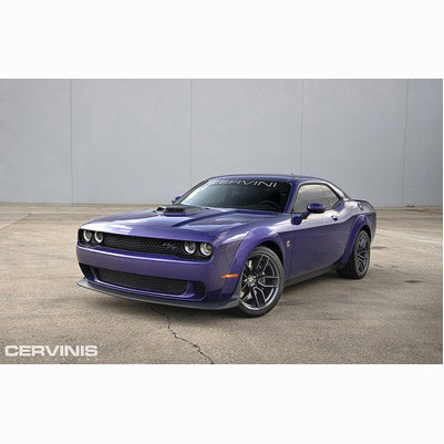 2008-23 Challenger R/T & SRT8 Shaker Hood Kit, Matte Black Scoop