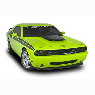 2008-23 Challenger R/T & SRT8 T/A Kit, Matte Black Scoop