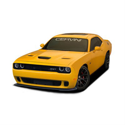 2008-23 Challenger Hellcat Style Hood Kit (inc 2008-14 Ram air ducting and hardware)