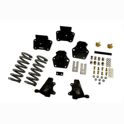 1987-90 Dodge Dakota (Std Cab, V8) 4 inch F/4 inch R drop W/O Shocks Lowering Kit