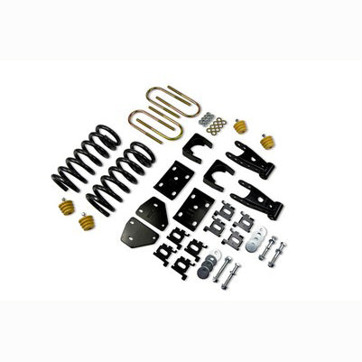 2002-05 Ram 1500 reg Cab 2 inch Front/5 inch Rear lowering kit W/O Shocks