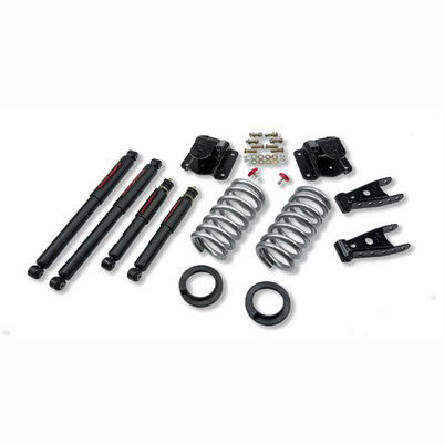 1994-99 Ram 1500 Reg Cab, V8, Auto Trans Only 2 or 3 inch Front/4 inch Rear lowering kit With ND2 Shocks