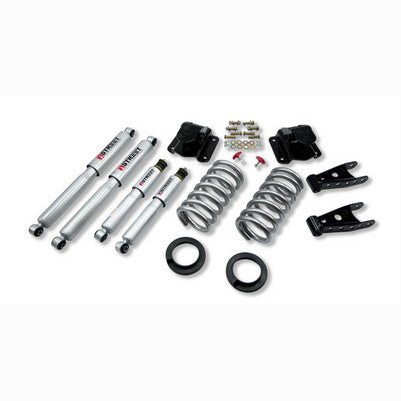 1994-99 Ram 1500 Reg Cab, V8, Auto Trans Only 2 or 3 inch Front/4 inch Rear lowering kit With SP Shocks