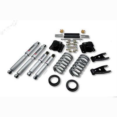 1994-99 Ram 1500 Ext Cab, V8, Auto Trans Only 2 or 3 inch Front/4 inch Rear lowering kit With SP Shocks