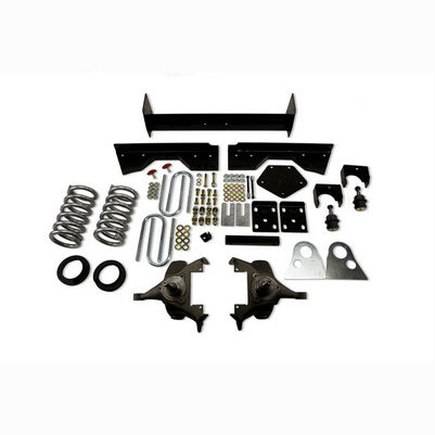 1994-99 Ram 1500 (Ext Cab, V8, Auto Trans Only) 4 or 5 inch Front/6 inch Rear lowering kit W/O Shocks
