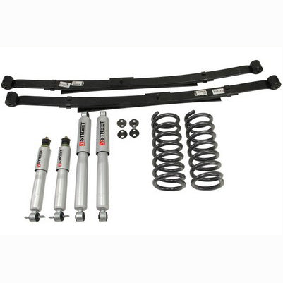 1998-03 Ford Ranger (Std/Ext Cab) 1998-04 Mazda B-series 3 inch F/3 inch R drop ,Lowering Kit, With Sp Shocks
