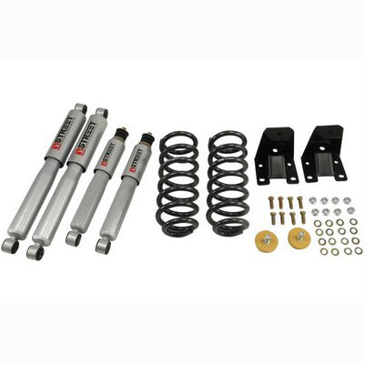 1989-97 Ford Ranger (Std/Ext Cab) 2 inch F/2 inch R drop ,Lowering Kit, With Sp Shocks