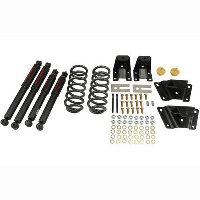 1989-97 Ford Ranger (Std Cab) 2 inch F/4 inch R drop w/shocks Lowering Kit