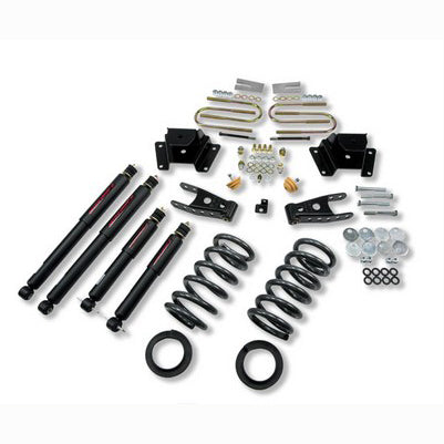 1997-03 F150 2wd (V8 only) 2 or 3 inch Front/4 inch Rear lowering kit with ND2 shocks