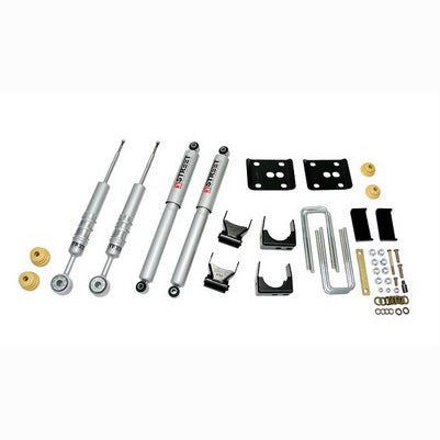 1997-03 F150 2wd (V8 only) 2 or 3 inch Front/4 inch Rear lowering kit With SP Shocks