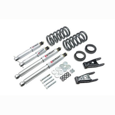 1999-04 Ford Lightning 0 inch or 1 inch F/2 inch R drop ,Lowering Kit, With Sp Shocks