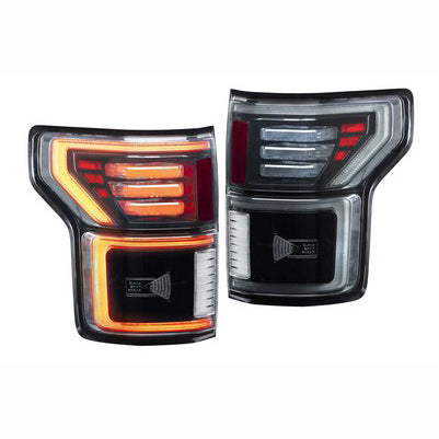 XB LED Tail Lights: Ford F150 (15-20) (Pair / Smoked)
