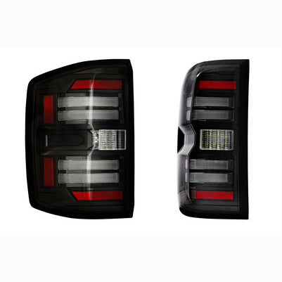 XB LED Tail Lights: Chevy Silverado (14-19) (Pair / Smoked) (Gen 2)