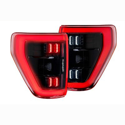 XB LED Tail Lights: Ford F150 (2021+) (Pair / BLIS / Red)