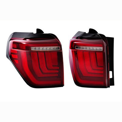 XB LED Tail Lights: Toyota 4Runner (10-24) (Red / Set) (Gen II)