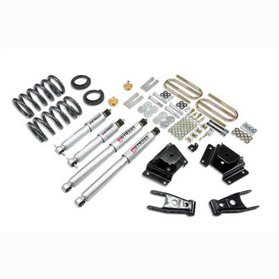 1997-03 Ford Harley Series 1 inch or 2 inch F/3 inch R drop ,Lowering Kit, With Sp Shocks