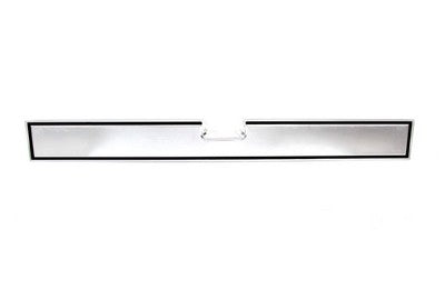 1981-1991 Chevy/GMC C/K Fleetside Trucks Tailgate Band - Brushed Aluminum with Black Accent