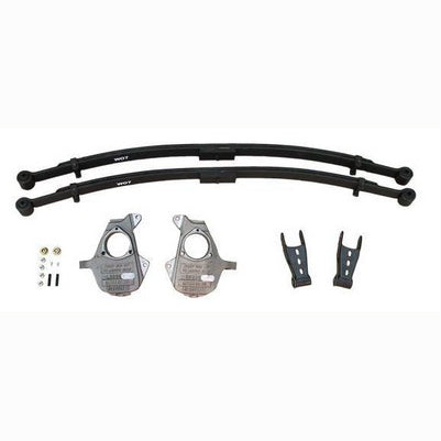 1999-06 Silverado/Sierra 1500 2/4Inch W/Leafs,Spindles,Shackles,17Inch+ Wheels)