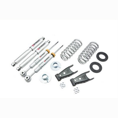 2004-08 F150 4wd 2 or 3 inch Front/2 or 3 inch Rear lowering kit With SP Shocks