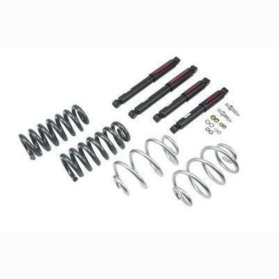 1963-72 C10 1 inch Front/2 inch Rear lowering kit With ND2 Shocks