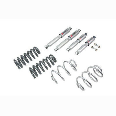 1963-72 C10 1 inch Front/2 inch Rear lowering kit With SP Shocks