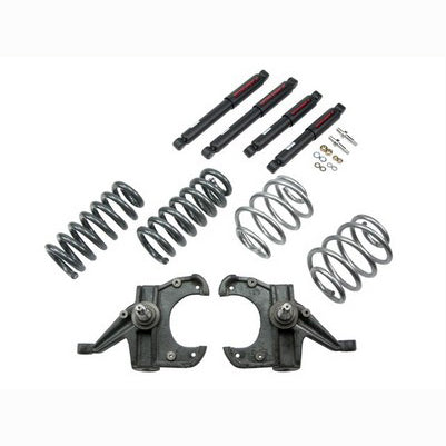 1963-70 C10 4 inch Front/5 inch Rear lowering kit With ND2 Shocks