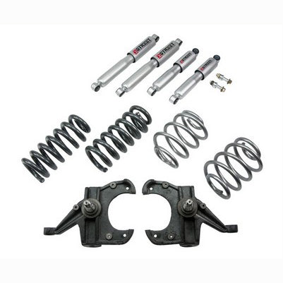 1963-70 C10 4 inch Front/5 inch Rear lowering kit With SP Shocks