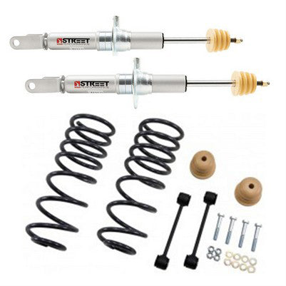 2009-18 Ram 1500 quad/crew cab 4wd 2 inch F/4 inch R lowering w/o rear shocks