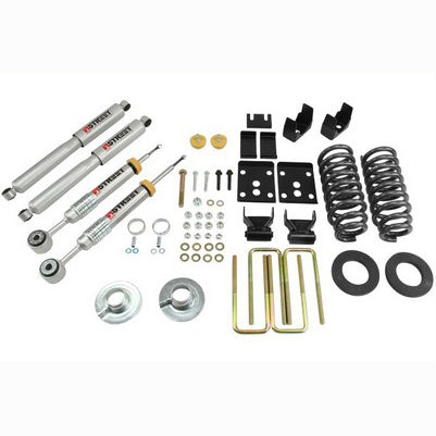 2009-13 F150 Std Cab Short Bed 2wd 2 or 3 inch Front/5.5 inch Rear lowering kit with SP shocks