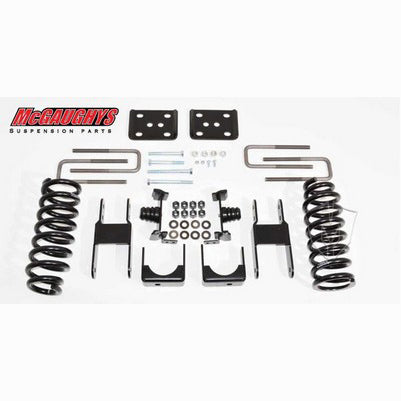 2007-15 Toyota Tundra (Single Cab, 2Wd) 2/4 inch Drop Kit (Front Coils, Flip Kit W/ U-Bolts, Shackles, Bump Stops