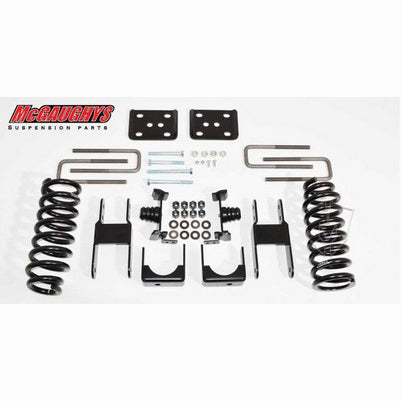 2007-15 Toyota Tundra Double Cab, Crew Max (2Wd) 2/4 inch Drop Kit (Front Coil Springs,Flip Kit W/ U-Bolts, Shackles, & Bump Stops)