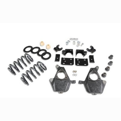 2014-18 Silverado/Sierra 1500 (2wd, reg cab, cast steel control arms) 3 or 4 inch Front/7 inch Rear Drop W/O Shocks