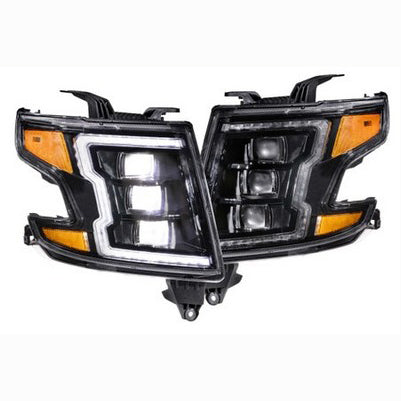 XB LED Headlights: Chevrolet Tahoe/Suburban (15-20) (Pair / ASM)