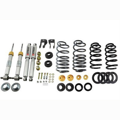 2007-20 Tahoe, Yukon, XL, Suburban 2wd (w/o Magnetic Ride) 1 or 2 inch Front/ 3 or 4 inch Rear lowering kit with SP Shocks