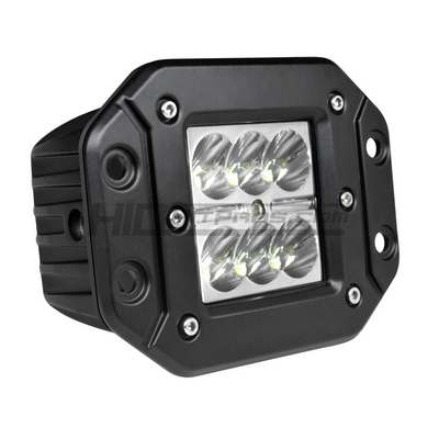 Flush mount LED light, 3 inch, 18 watts, 1000 lumens