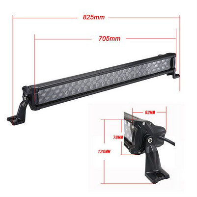 28 inch Triple Beam LED Light Bar, 180 Watts, 10,800 Lumens
