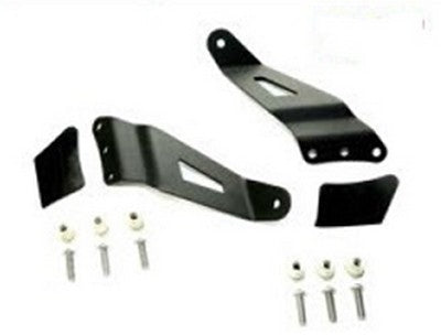 Roof mount light bar brackets for 50 inch curved LED light bars. Fits 99-06 GM Pickups & 2000-06 GM SUVs